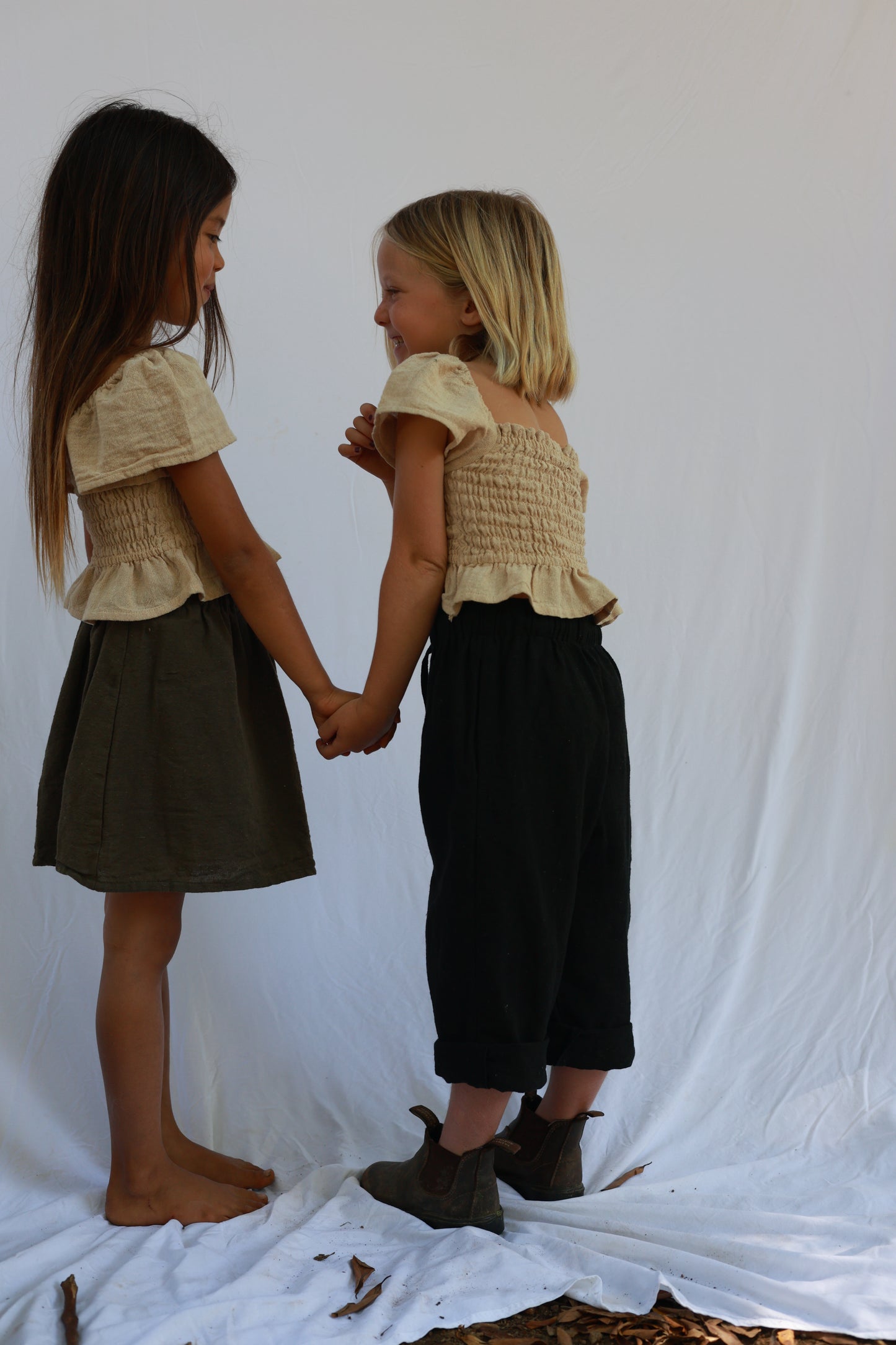 FAIRY TRAIL SKIRT SAMPLE - DARK GREEN