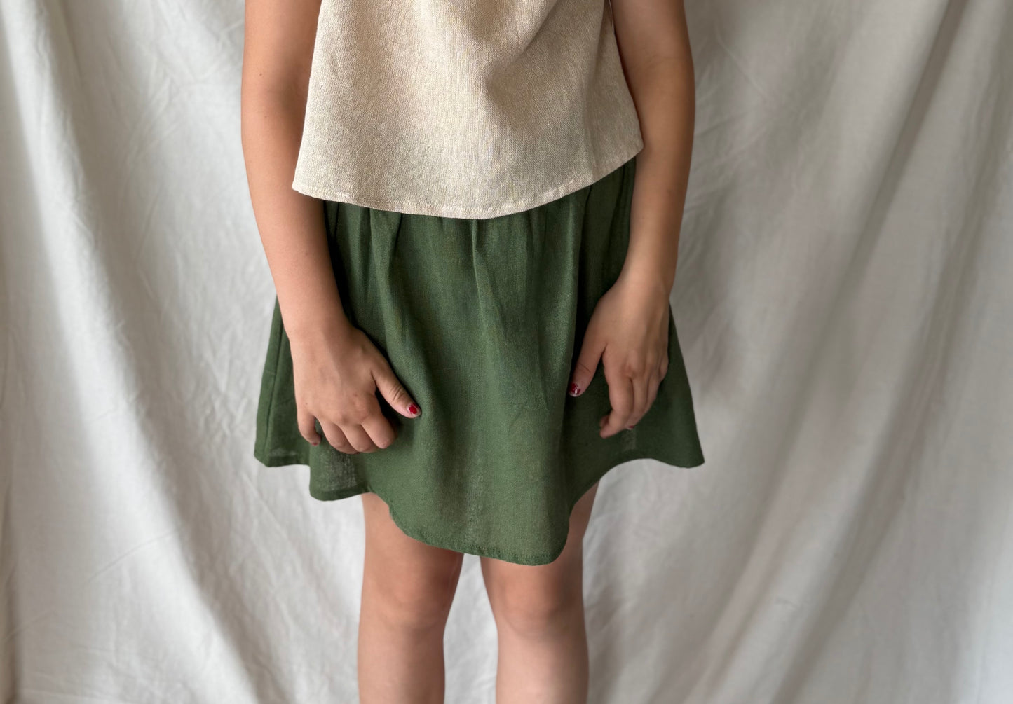 FAIRY TRAIL SKIRT - GREEN
