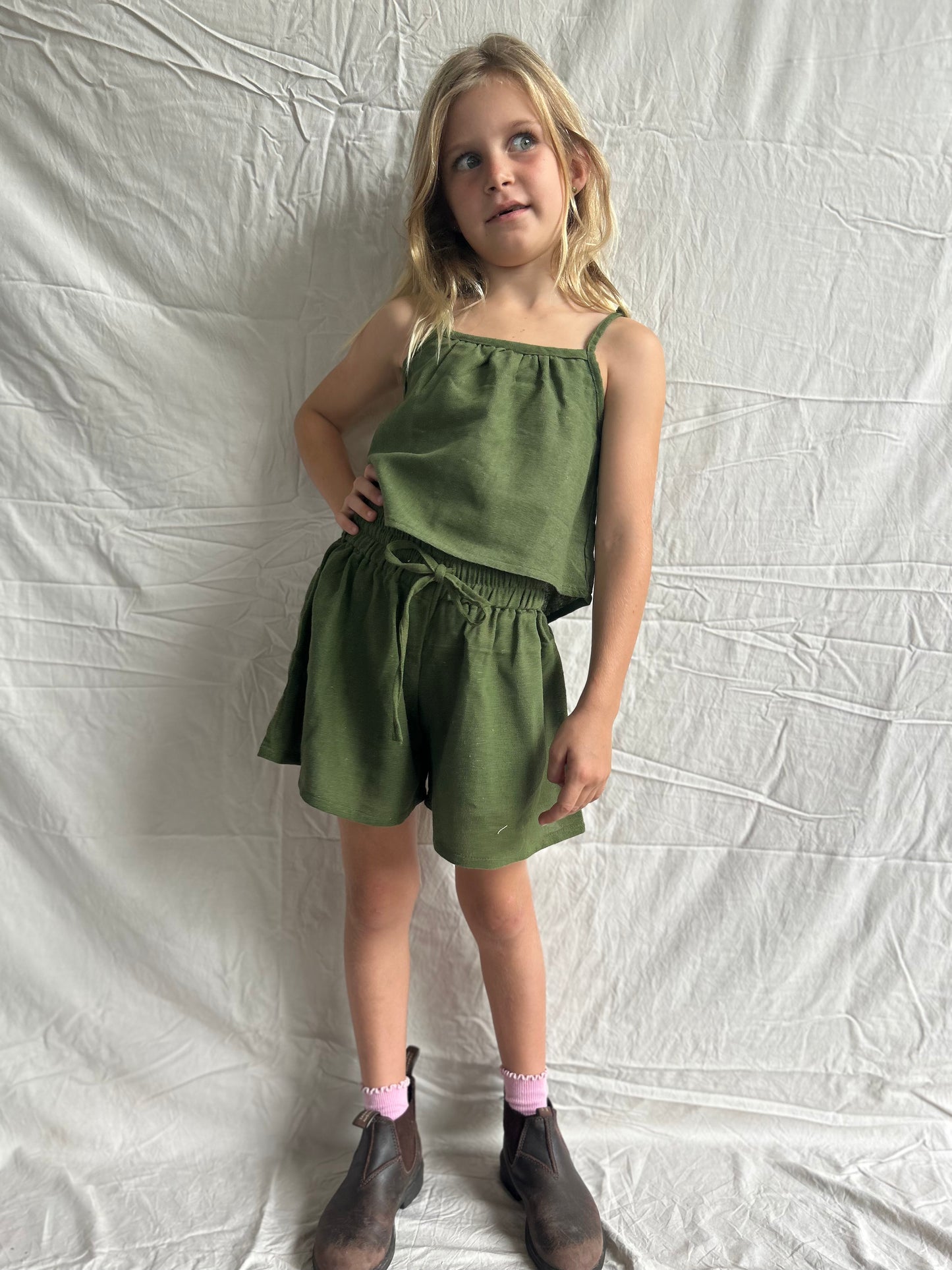 TORAKINA SHORTS - GREEN