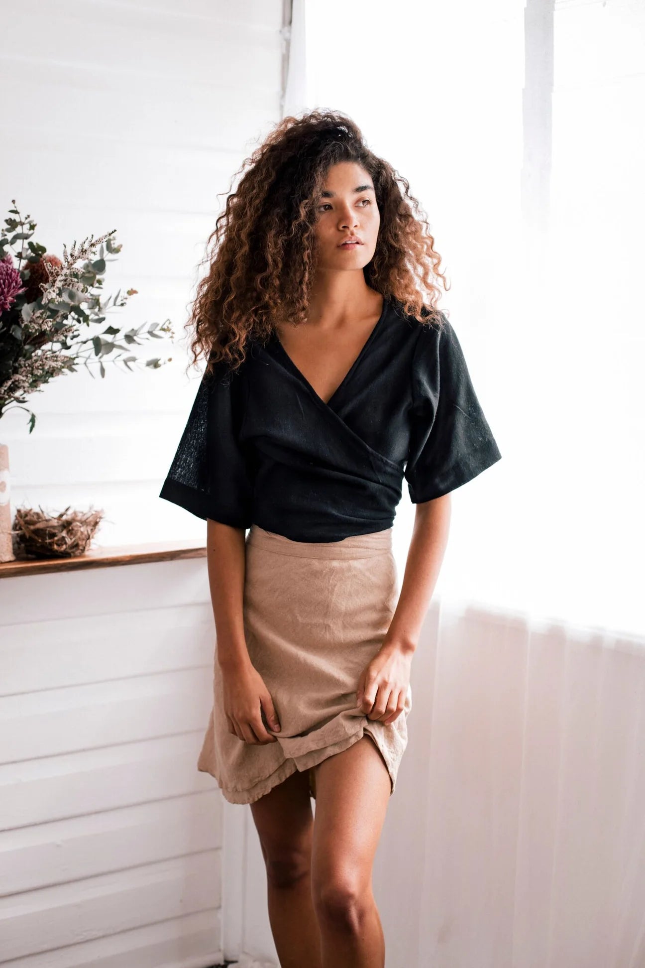 MAYA TOP - BLACK