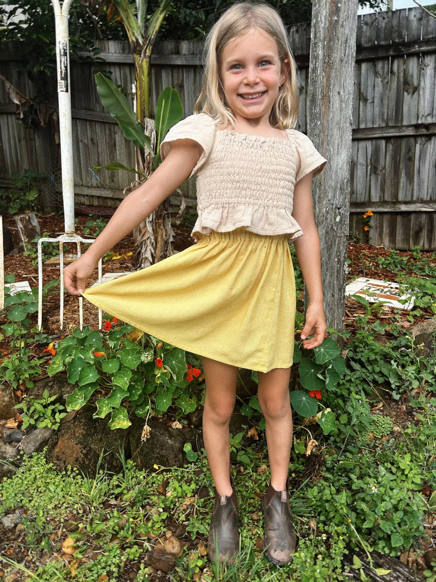 FAIRY TRAIL SKIRT - GREEN