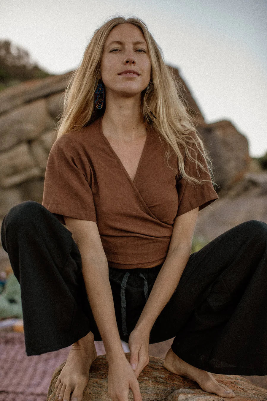 MAYA TOP - BLACK