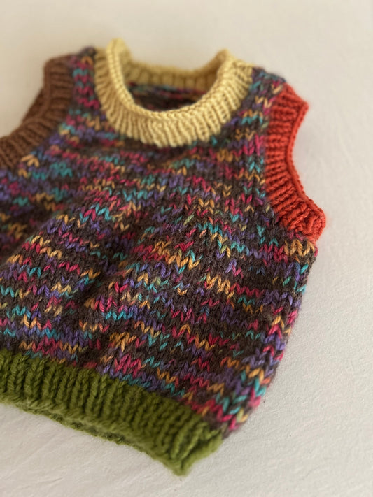 Embrace Vest - Earthy Rainbows 1 (Size 1-2)