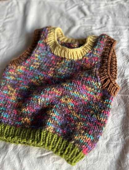Embrace Vest - Earthy Rainbows (Size 2-3)