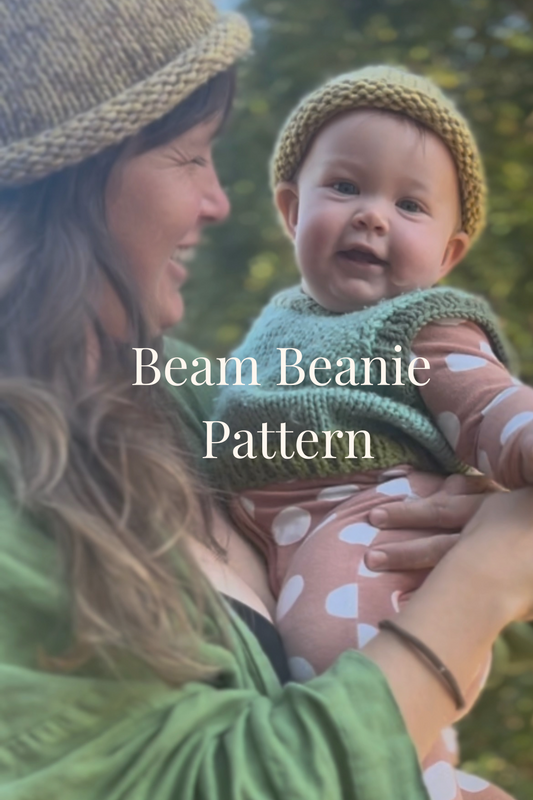 Beam Beanie - Knitting Pattern (PDF Download)