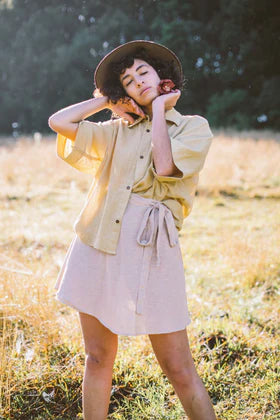 FRANKI SKIRT - WHITE