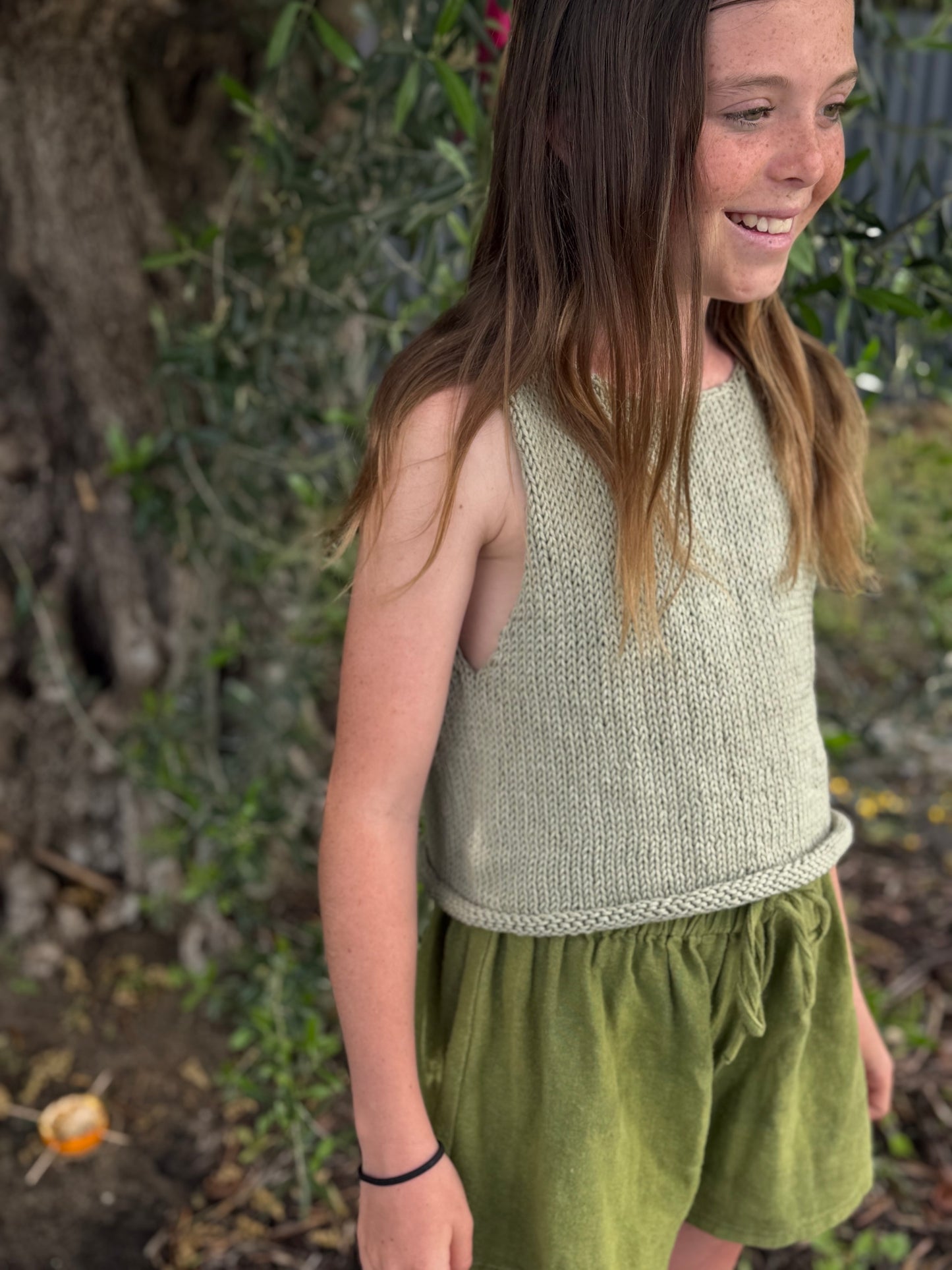 Bloom Crop - Knitting Pattern (PDF Download)