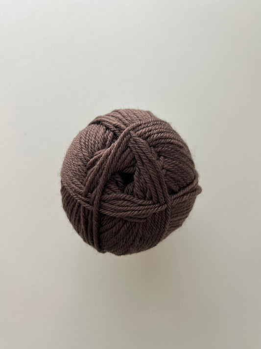 100% Australian Wool 8ply - Chocolate