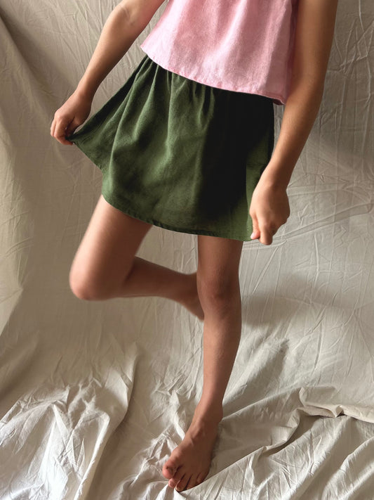 FAIRY TRAIL SKIRT SAMPLE - GREEN