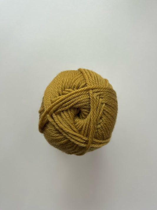 100% Australian Wool 8ply - Dark Dijon