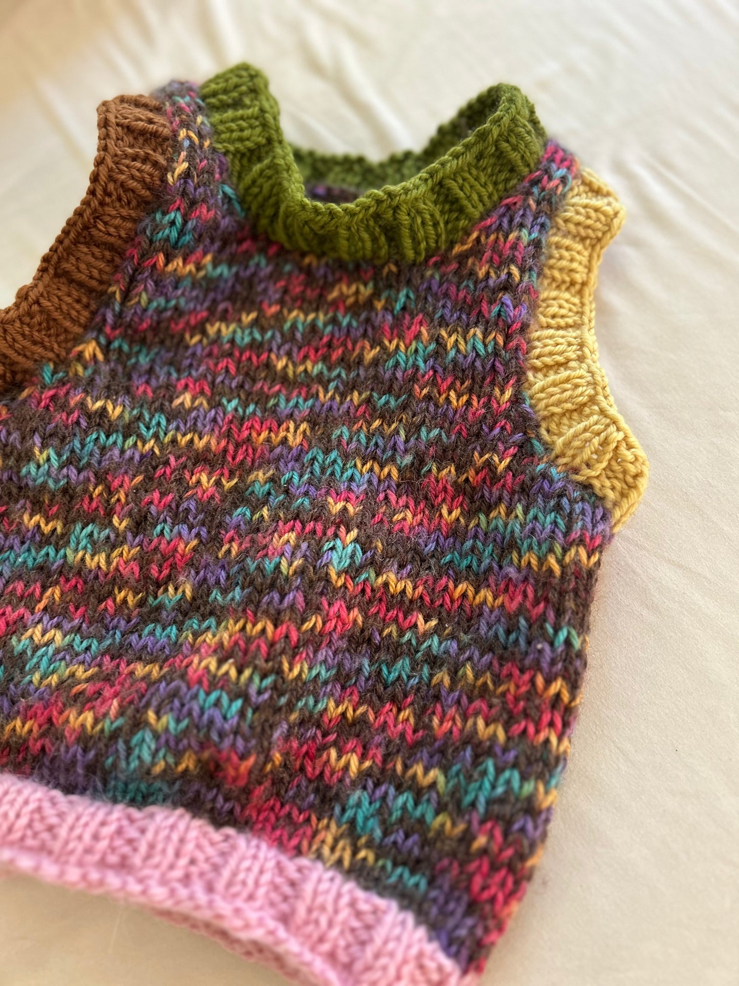 Embrace Vest - Earthy Rainbows 2 (size 1-2)