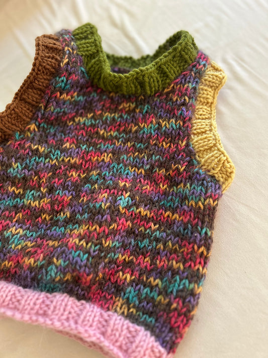 Embrace Vest - Earthy Rainbows 2 (size 1-2)