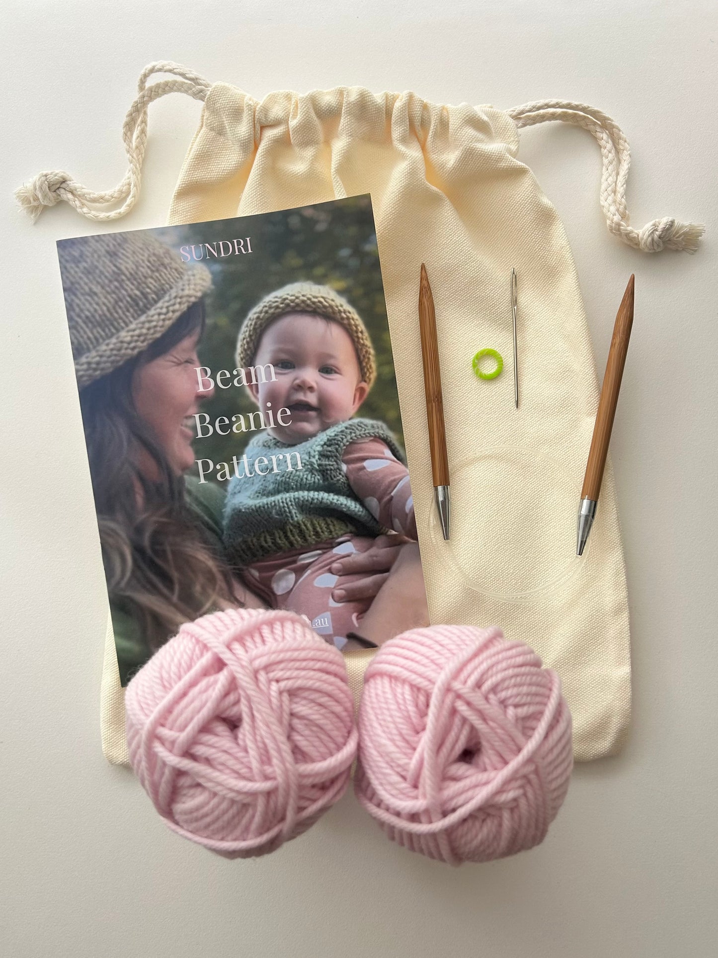 An Intro to knitting ~ Beam Beanie Starter Kit