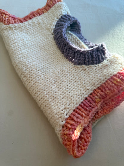 Embrace Vest - milk & honey  (size 2-3)
