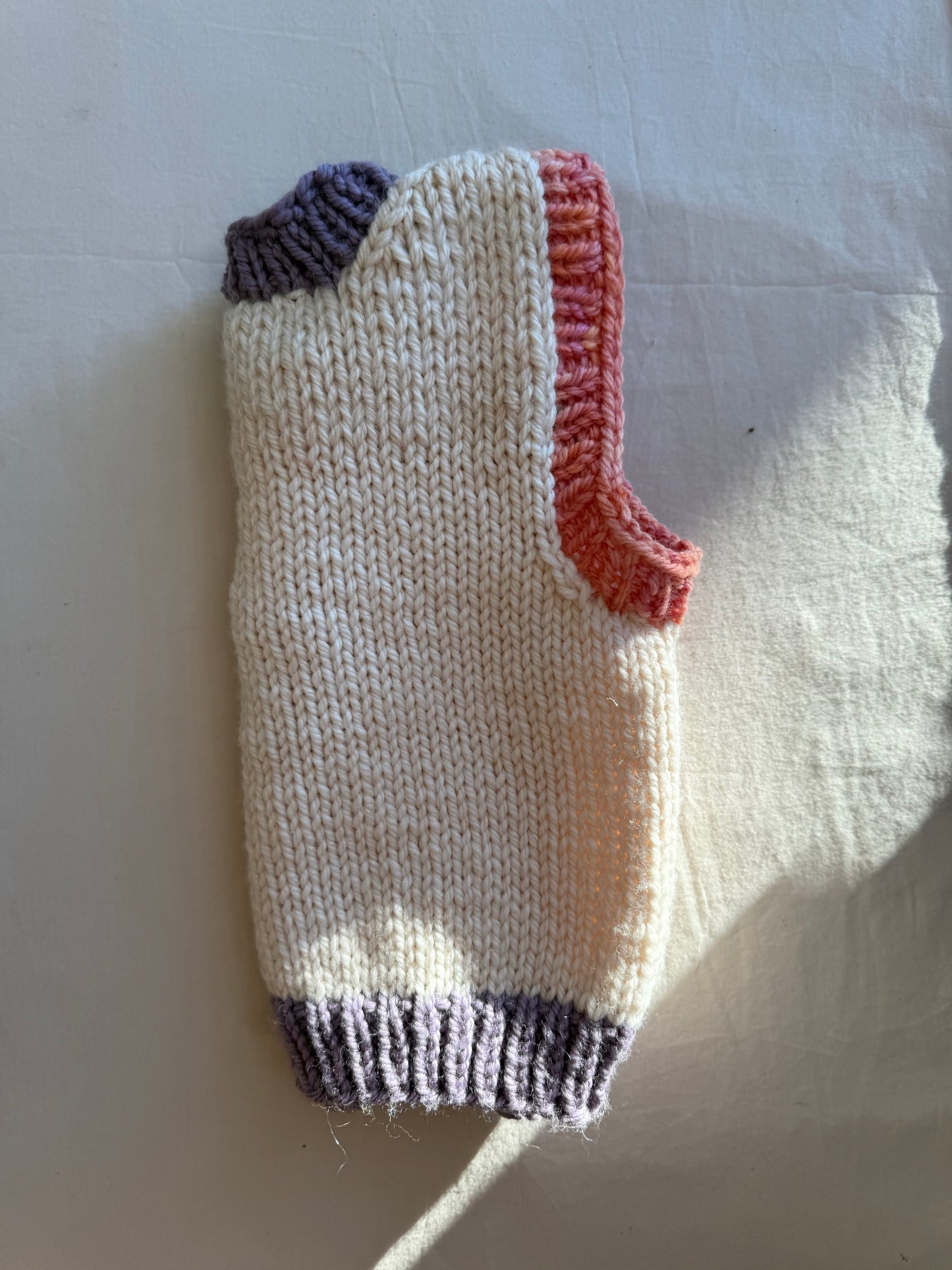 Embrace Vest - milk & honey  (size 2-3)