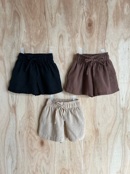 BRUNSWICK SHORTS - BLACK