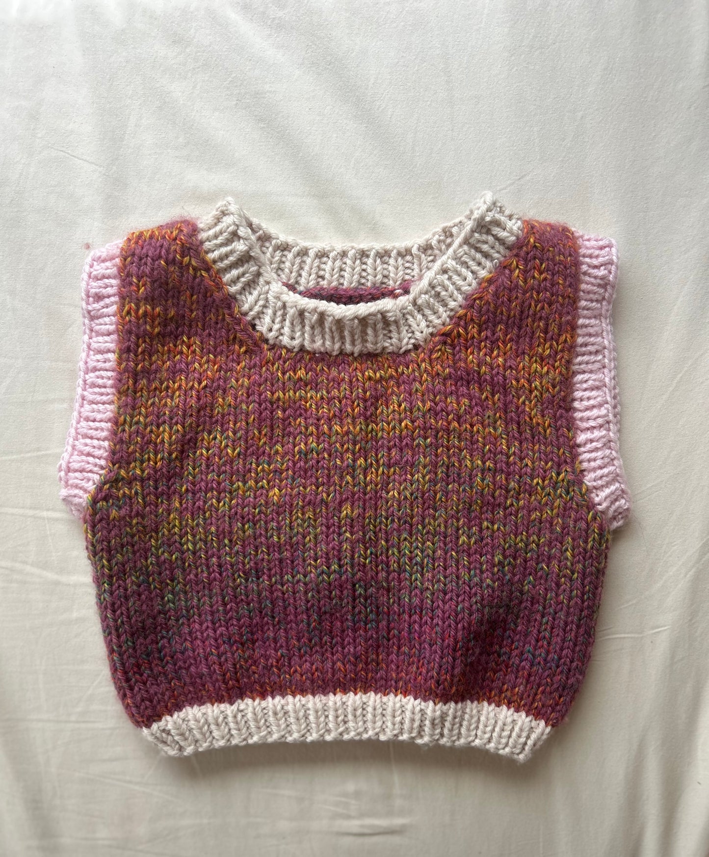 Embrace Vest - Purple Pansy (size 3-4)