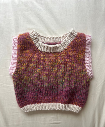 Embrace Vest - Purple Pansy (size 3-4)