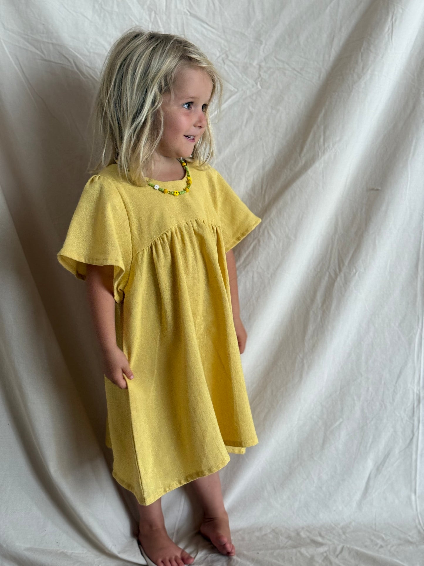 MARKET DRESS - YELLOW