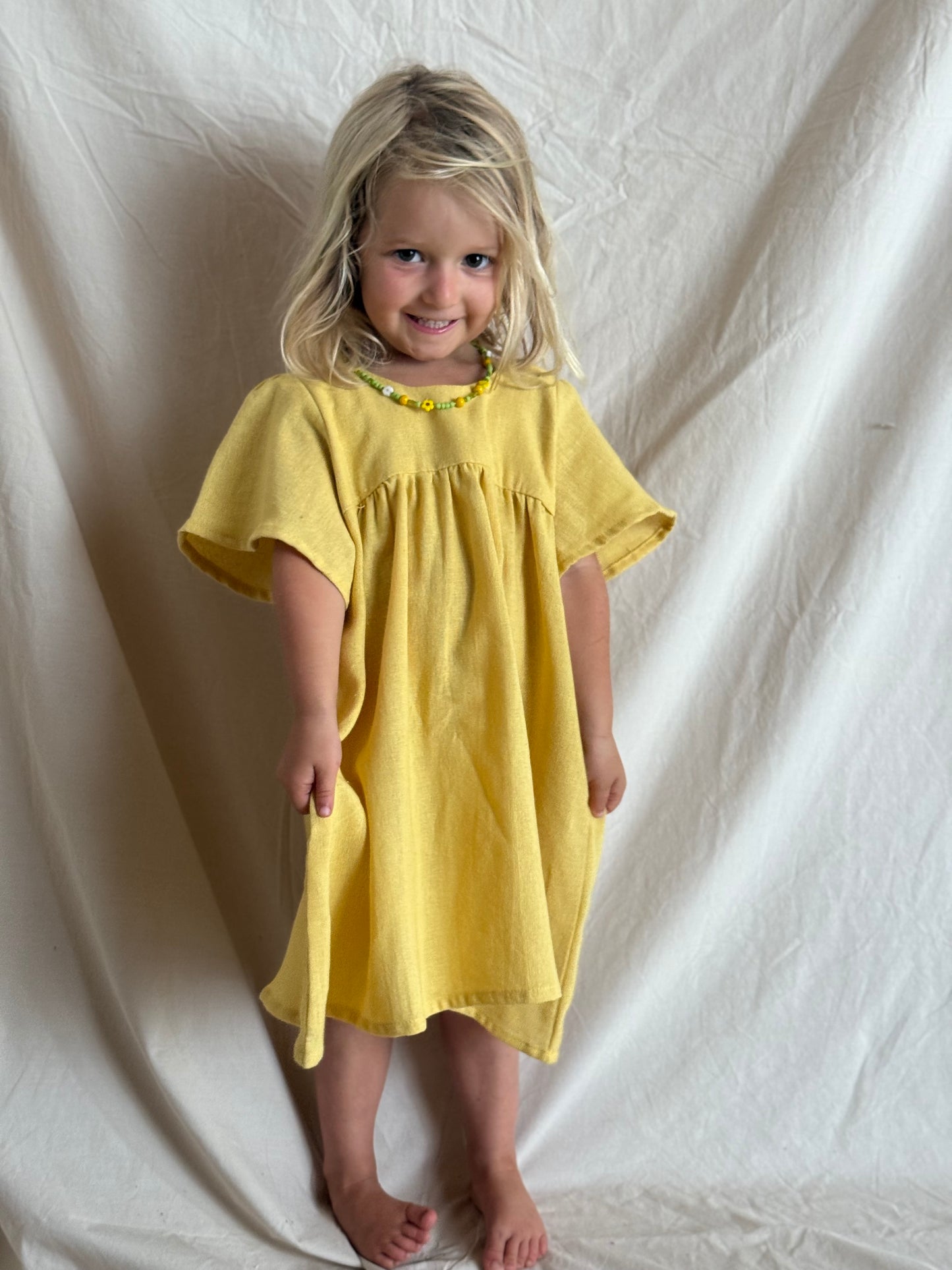 MARKET DRESS - YELLOW