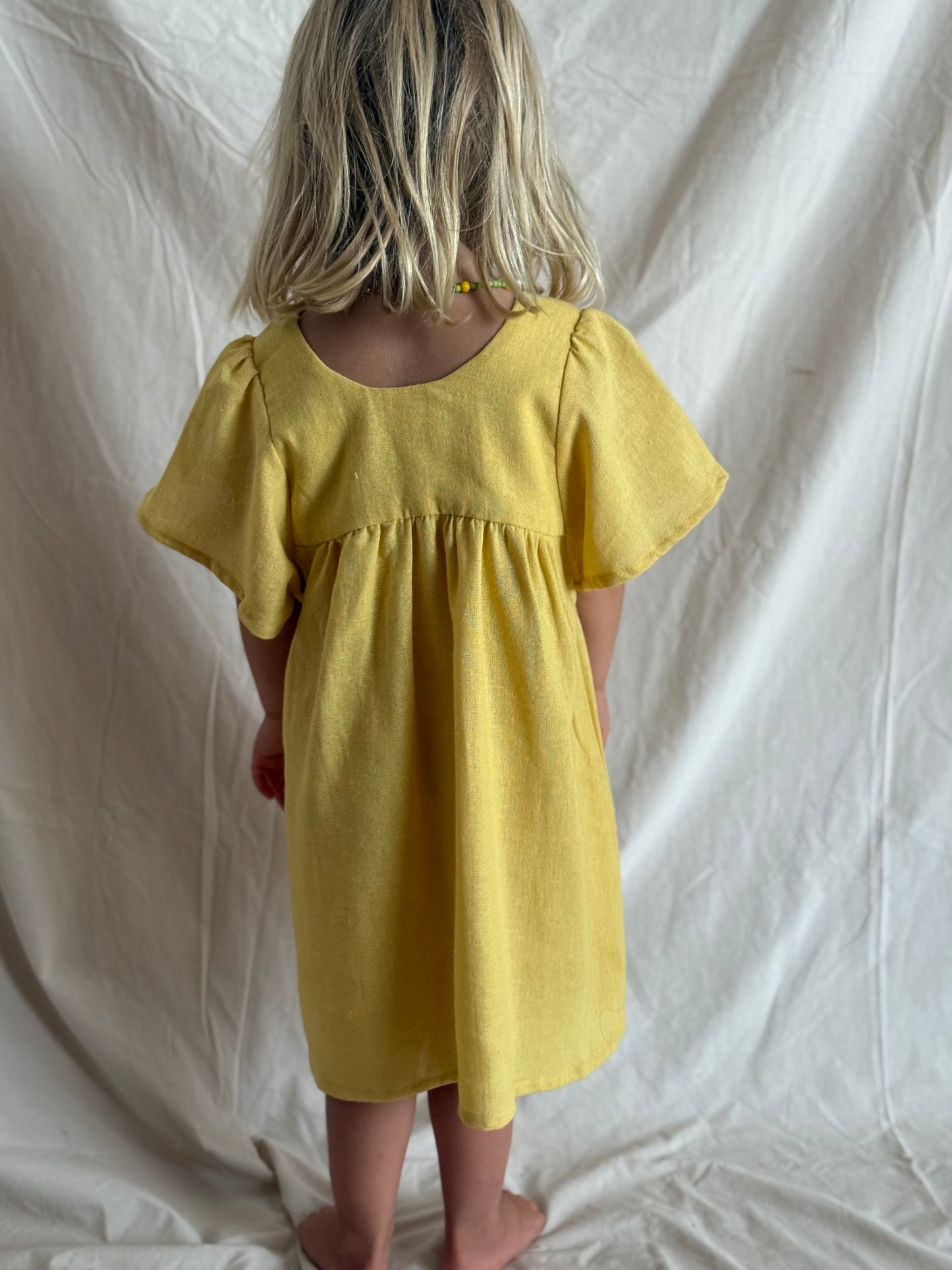 MARKET DRESS - YELLOW