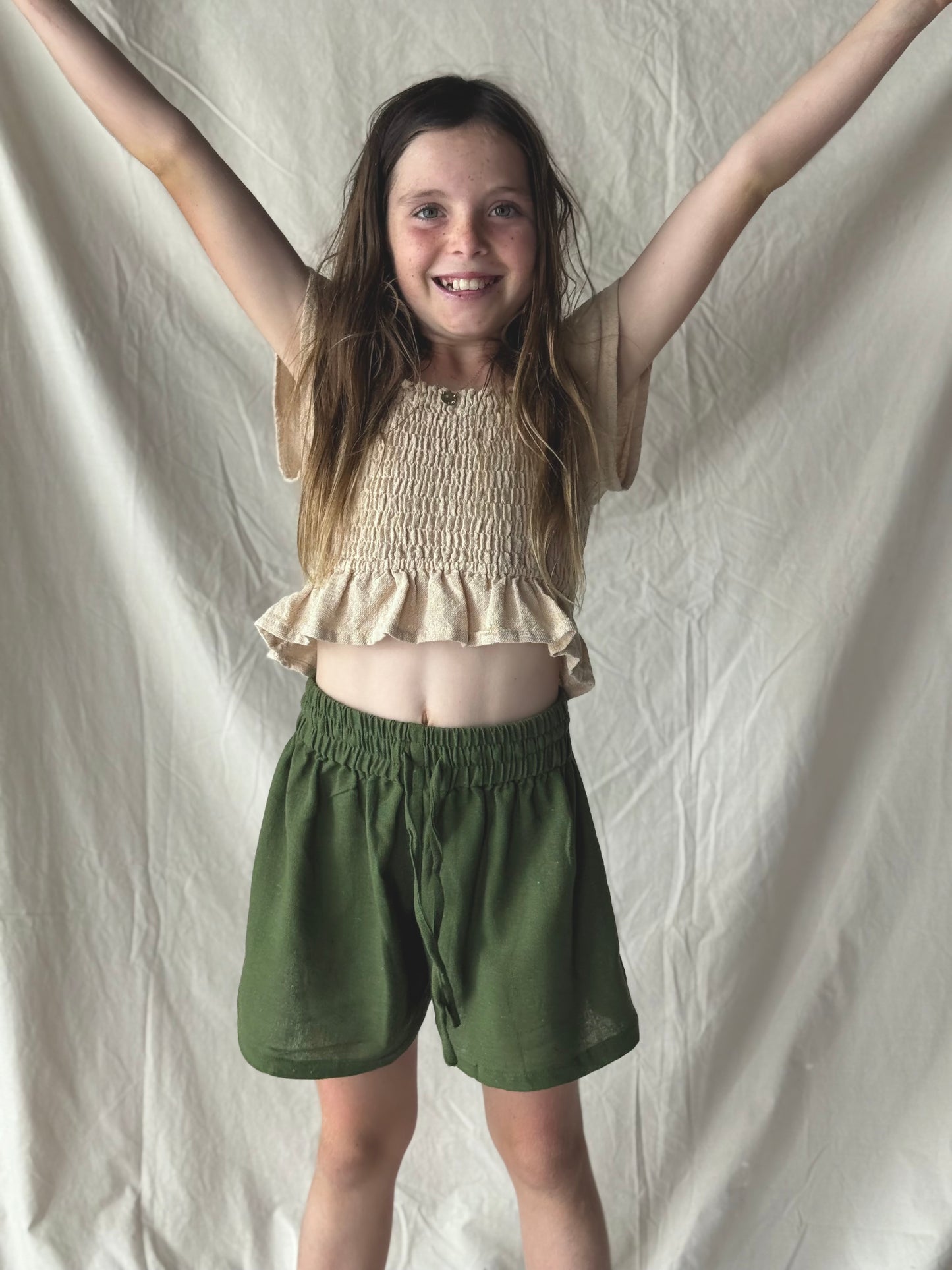 TORAKINA SHORTS - GREEN