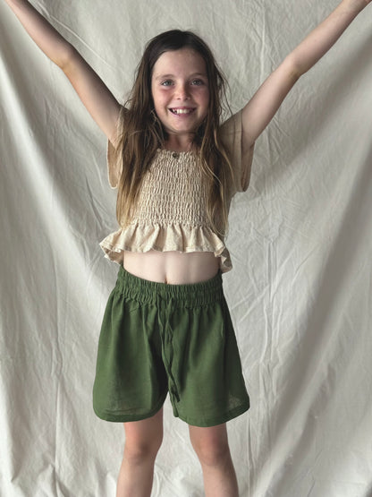 TORAKINA SHORTS - GREEN