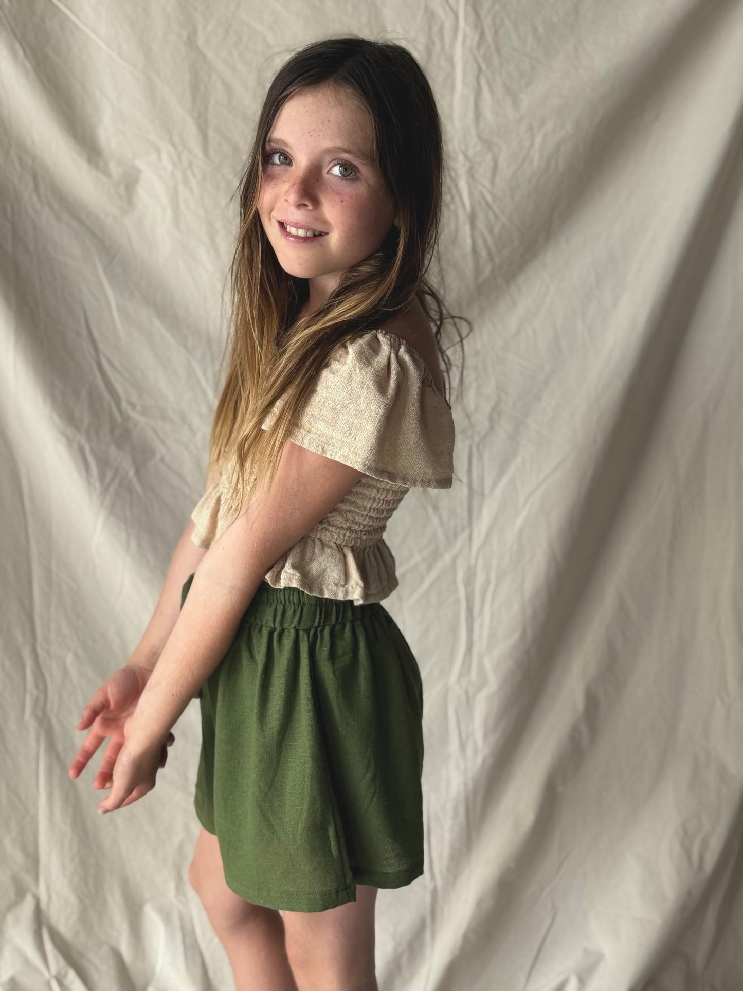 TORAKINA SHORTS - GREEN