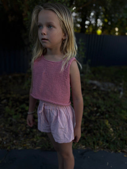 Bloom Crop - Knitting Pattern (PDF Download)