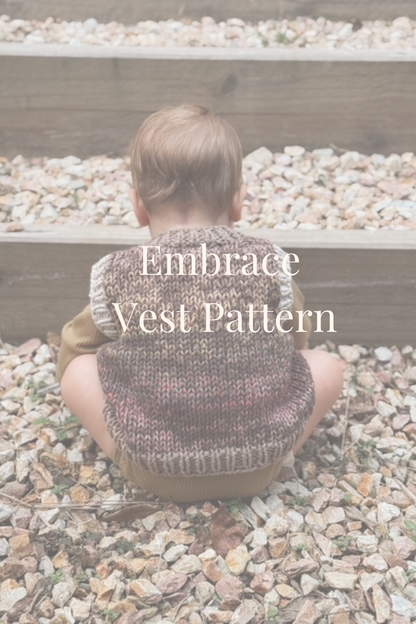 Embrace Vest - Knitting Pattern (PDF Download)