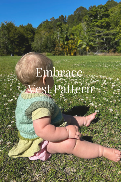 Embrace Vest - Knitting Pattern (PDF Download)