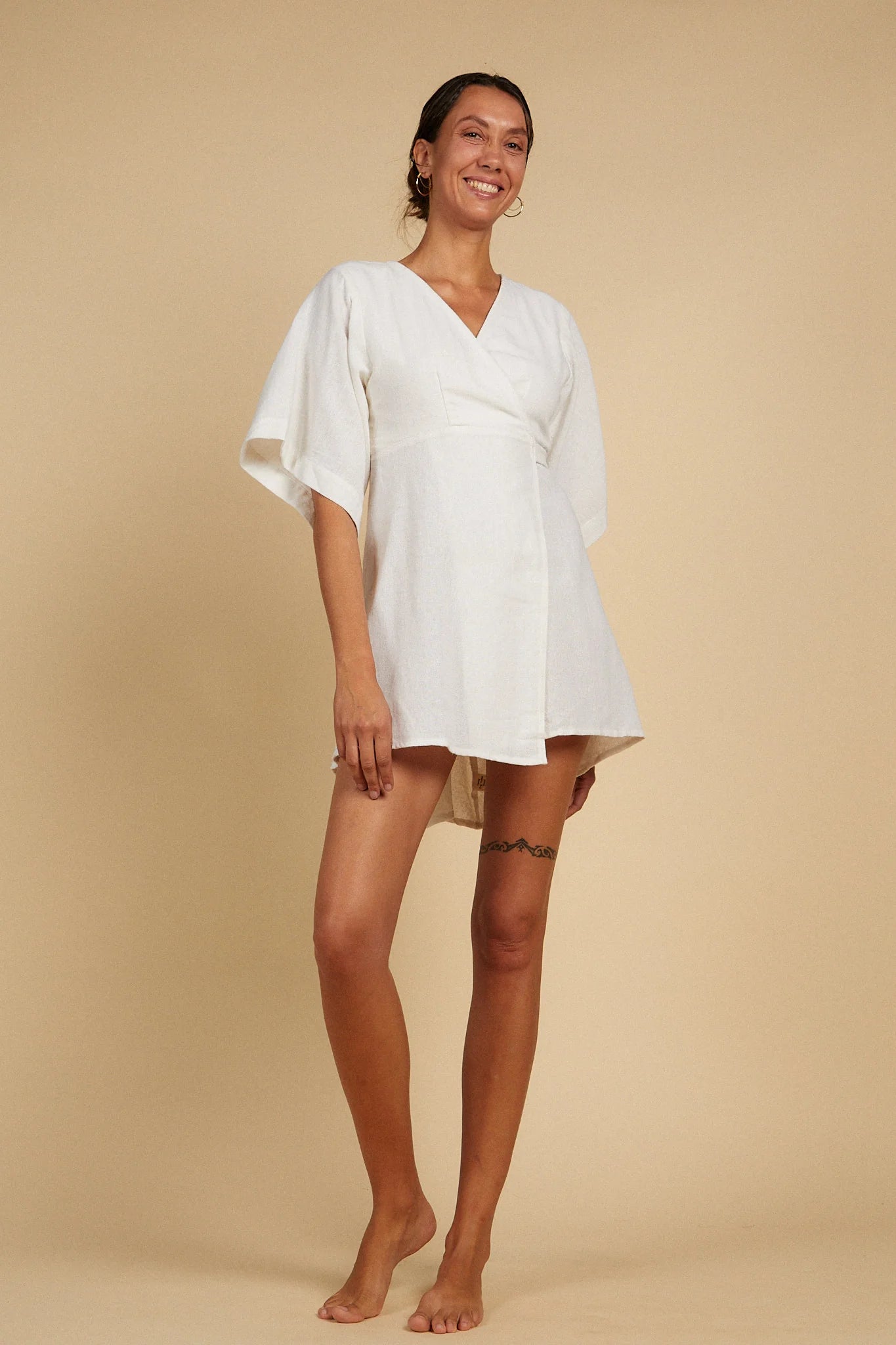 MAEVE DRESS - WHITE