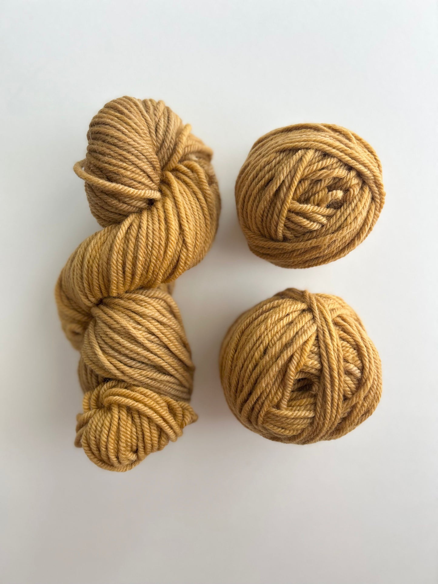 100% Hand Dyed Wool -Nymph