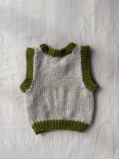 Embrace Vest - Moss & Cloud (Size 1-2)