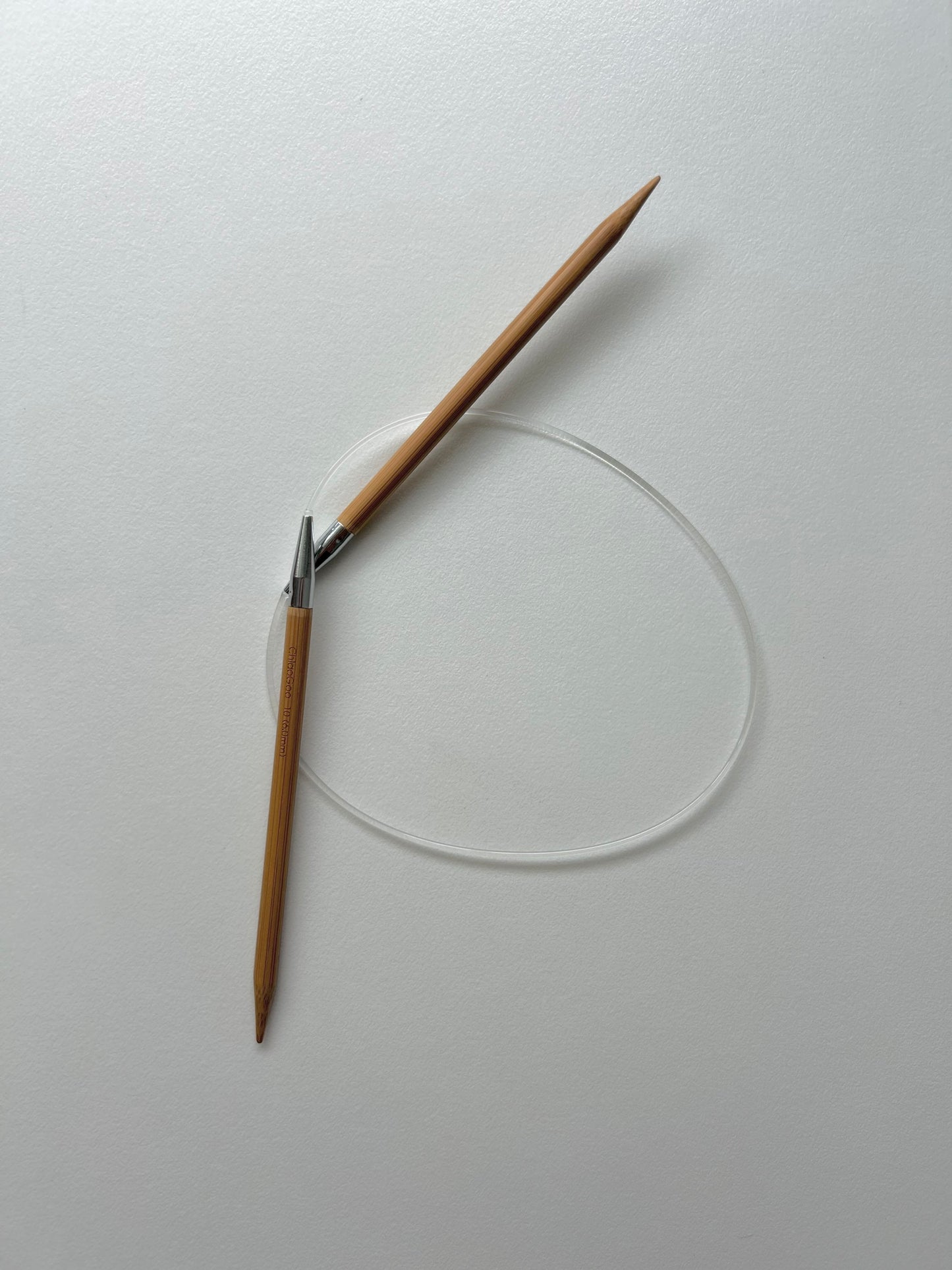 Fixed Bamboo Circular Needles - 6mm (100cm)