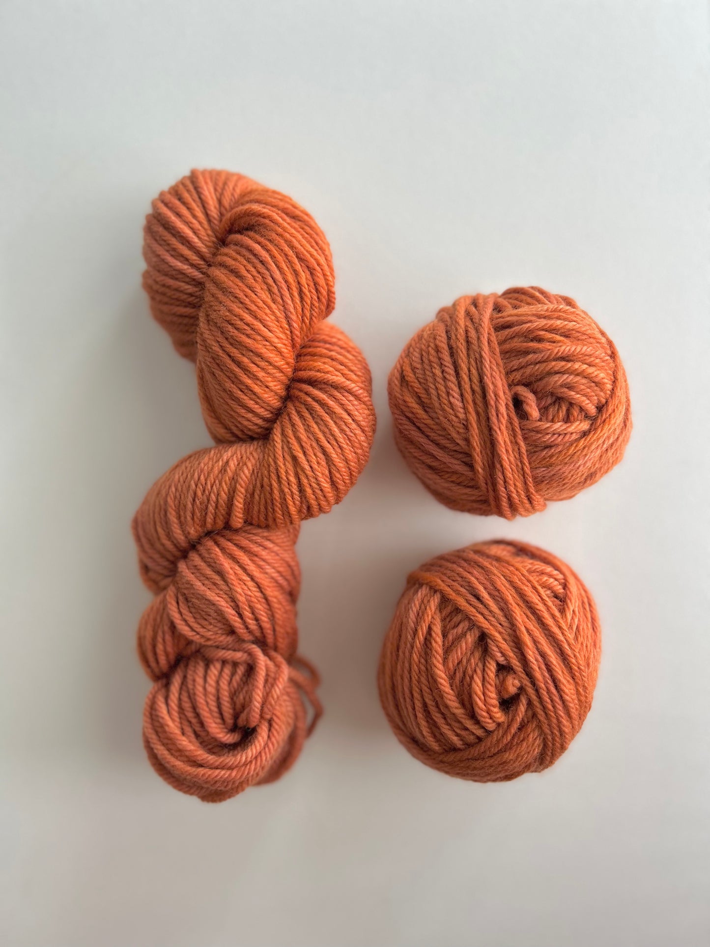 100% Hand Dyed Wool -Nymph