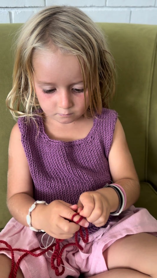 Finger Knitting - Digital Only