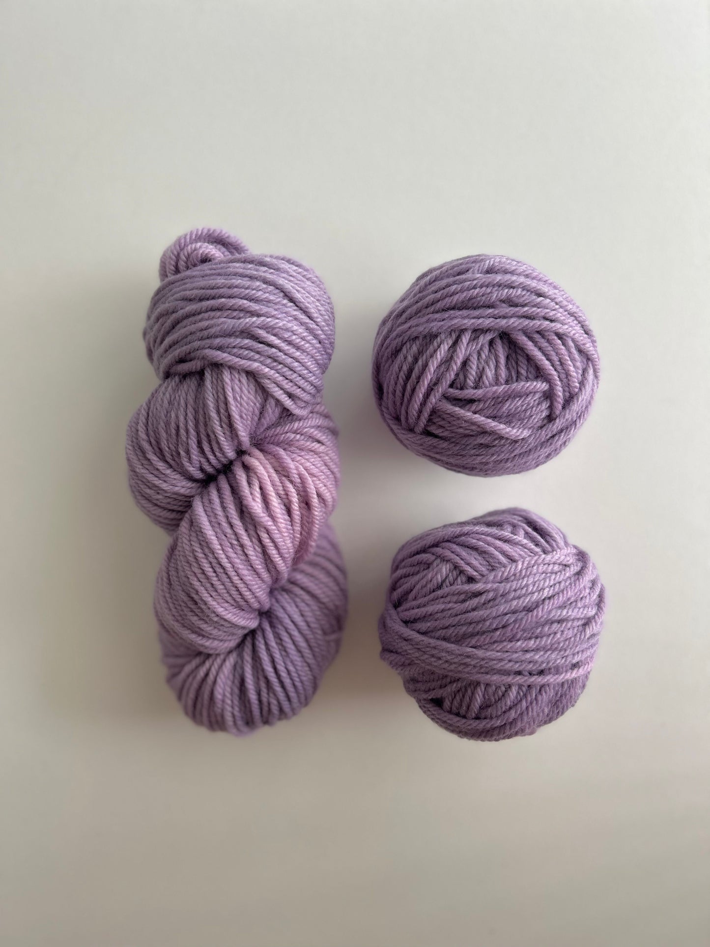 100% Hand Dyed Wool -Nymph