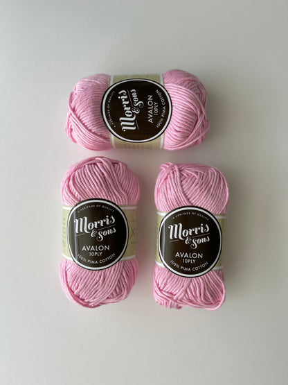 100% Cotton - Morganite