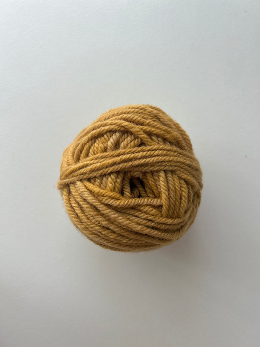 100% Hand Dyed Wool - Wheat