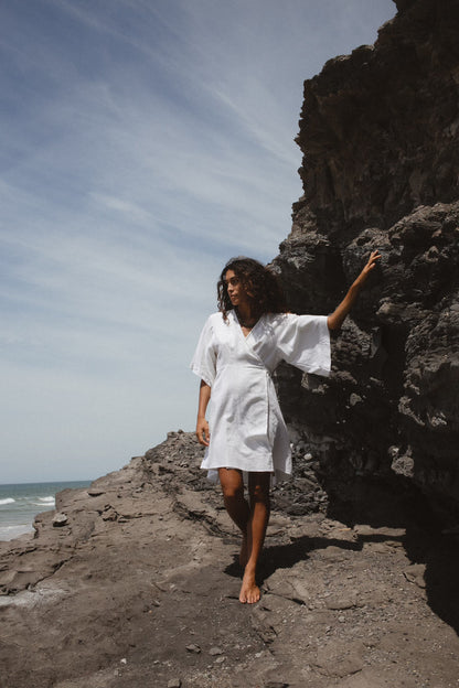 MAEVE DRESS - WHITE